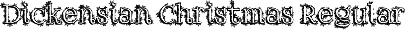 Dickensian Christmas Regular font - DickensianChristmas.ttf