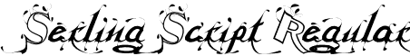 Serling Script Regular font - Serling_Script_Regular.otf