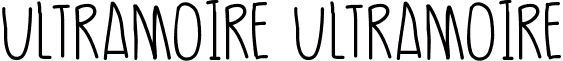 UltraMoire UltraMoire font - UltraMoire.ttf