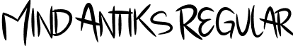 Mind Antiks Regular font - MindAntiks.ttf