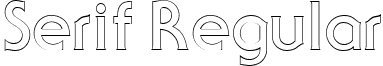 Serif Regular font - Serif_Regular.ttf