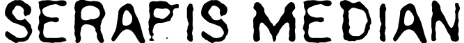 Serapis Median font - SerapisMedian.otf