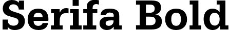Serifa Bold font - SerifaBT-Bold.otf