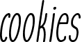 cookies&milk Italic font - cookies_milk-Italic.ttf