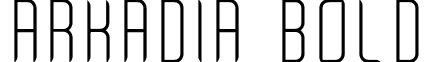 Arkadia bold font - Arkadia-bold.otf