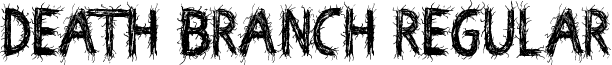 Death Branch Regular font - Death Branch.ttf