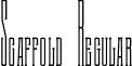 Scaffold Regular font - Scaffold.otf