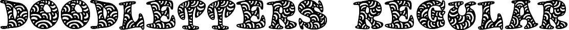 Doodletters Regular font - doodletters.ttf