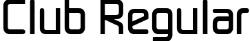 Club Regular font - CLUB____.ttf