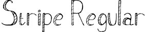 Stripe Regular font - Stripe.ttf