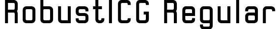 RobustICG Regular font - RobustICG.otf