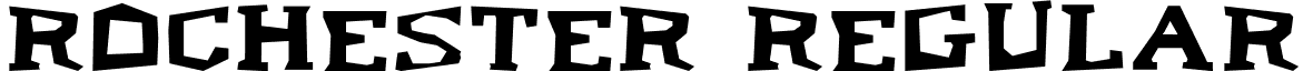 Rochester Regular font - Rochester.otf