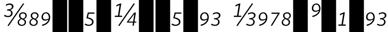 WhitneyNumeric LightItalic font - WhitneyNumeric-LightItalic.otf