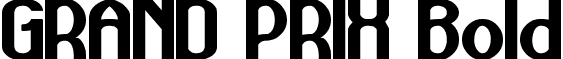 GRAND PRIX Bold font - GRAND_PRIX_BOLD.ttf