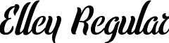 Elley Regular font - elley.otf