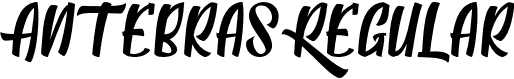 Antebras Regular font - Antebras Demo.otf