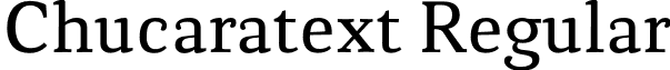 Chucaratext Regular font - Chucara-Regular.otf