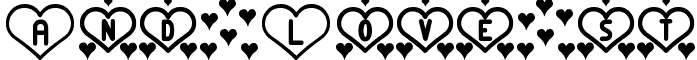 And Love st font - And_Love_St.ttf