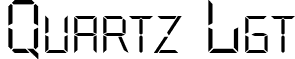 Quartz Lgt font - Quartz-Lgt.otf