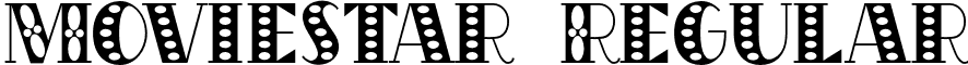 Moviestar Regular font - Moviestar.otf