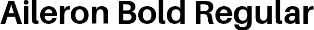 Aileron Bold Regular font - Aileron-Bold.otf