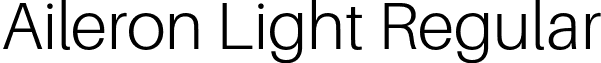 Aileron Light Regular font - Aileron-Light.otf