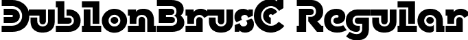 DublonBrusC Regular font - PT_DublonBrus_Bold_Cyrillic.ttf