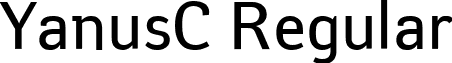 YanusC Regular font - PT_Yanus_Cyrillic.ttf