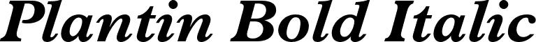 Plantin Bold Italic font - Plantin-BoldItalic.otf