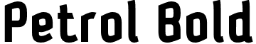 Petrol Bold font - Petrol-Bold.otf
