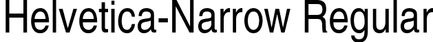 Helvetica-Narrow Regular font - unicode.helvetin.ttf