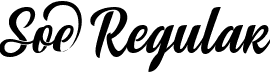Soe Regular font - Soe Font by Situjuh (7NTypes).otf