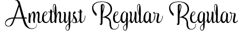 Amethyst Regular Regular font - Amethyst-webfont.ttf