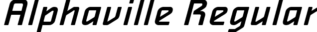 Alphaville Regular font - Alphaville Medium Oblique.ttf