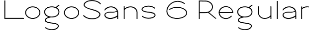 LogoSans 6 Regular font - Logo Sans.ttf
