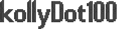 kollyDot100 & font - Kolly Dot100.otf