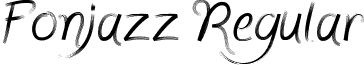 Fonjazz Regular font - Fonjazz.ttf