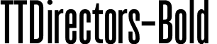 TTDirectors-Bold & font - TTDirectors-Bold.otf