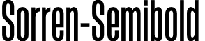 Sorren-Semibold & font - Sorren SemiBold.otf
