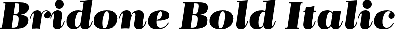 Bridone Bold Italic font - Bridone-BoldItalic_23.otf