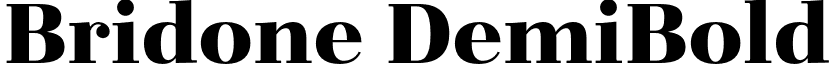 Bridone DemiBold font - BridoneDemiBold-Medium_17.otf