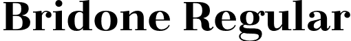 Bridone Regular font - Bridone_21.otf