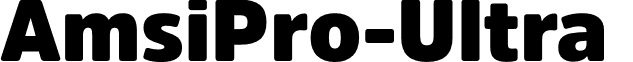 AmsiPro-Ultra & font - AmsiPro-Ultra.otf