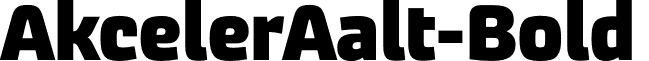 AkcelerAalt-Bold & font - AkcelerAalt-Bold.otf