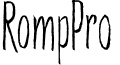 RompPro & font - RompPro.otf