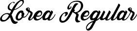 Lorea Regular font - Lorea.ttf