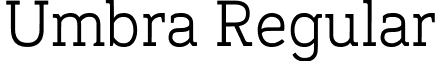 Umbra Regular font - Umbra-Regular.ttf