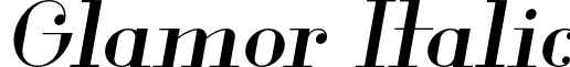 Glamor Italic font - Glamor-Italic.otf