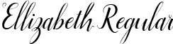 Ellizabeth Regular font - Ellizabeth.ttf