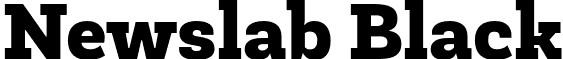 Newslab Black font - NewslabBlack.otf